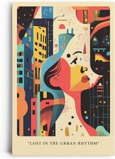 Wandbild auf Leinwand Lost in