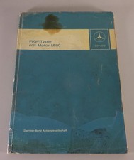 Werkstatthandbuch Mercedes Motor M110 verbaut in W114 /8 / 280 / E / C / CE 1972