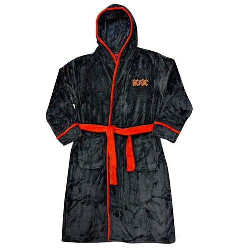 Morgenmantel logo fleece - ac/dc,