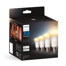 PHILIPS Hue 4er Set LED White & Ambiance E27 Lampe 800lm Leuchten Leuchtmittel