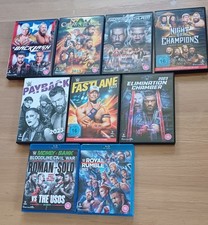 Wrestling:  Konvolut 53 DVD'S + BLUE RAY'S - WRESTLEMANIA, SUMMER SLUM U. A.