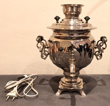 Sehr schöner elektrischer Samowar (Russland), gebraucht, ohne Kanne