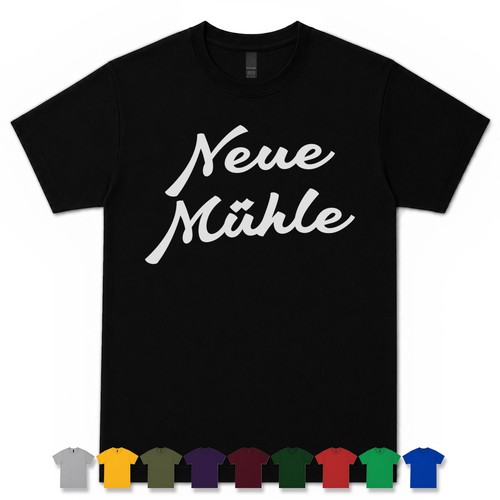 Neue mühle retro script - retro,