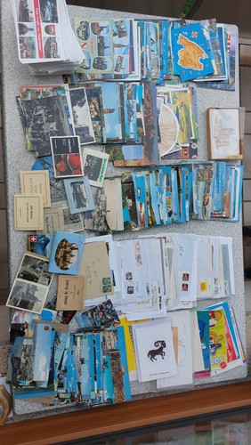 Lot ansichtskarten briefmarken - ansichtskarten,