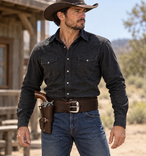 Cowboy pistolenholster braun - cowboy,