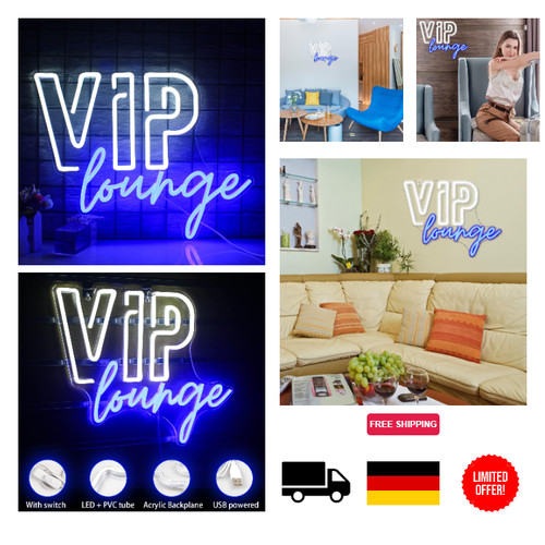 Neon schild usb - usb-betrieb, hotel