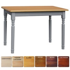 Holz grau esstisch - grau,