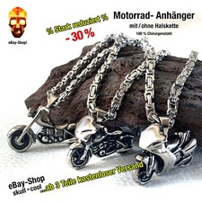 1 Biker Anhänger Edelstahl