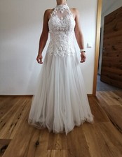 Brautkleid, Hochzeitskleid Gr. 36 S Weiß Almond, Kleid, Hochzeit,  Lohrengel
