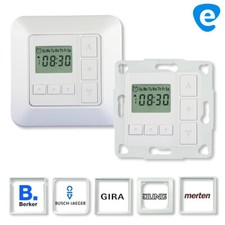 Rolladen Steuerung Timer Uhr CasaServo für Busch-Jaeger Gira Berker Merten Jung