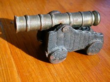 Kanone messing miniatur - messing,