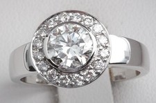 Brillant Diamant Solitär Ring