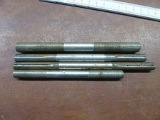 Rarität !!  4  Achsen, Gewindebolzen neu für Vorderrad --Fahrrad  70er Jahre