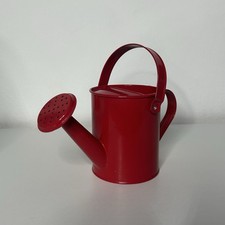 Gießkanne aus Metall Rot –