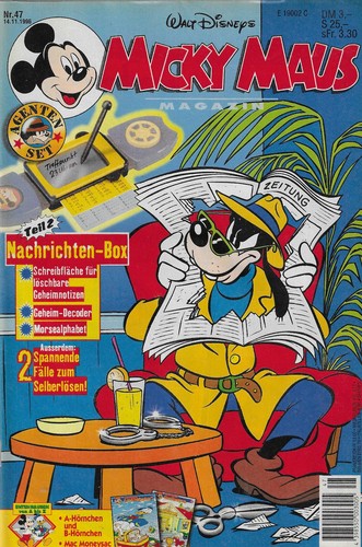 Micky maus 1996 mit - maus, nr.47