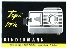 TIPS VON KINDERMANN Prospekt BLITZ DIABETRACHTER PROJEKTOR Broschüre (Y224