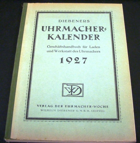 Diebeners leipziger uhrmacher - leipziger, uhrmacher-