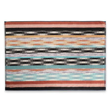 Missoni Home YWAN 159 Badteppich 60x90 cm mit Streifen- und Flammenmotiv