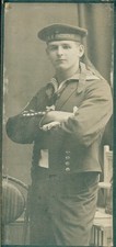 CdV Pforzheim, Deutscher Seemann in Uniform, SMS Gneisenau,... - 10760811