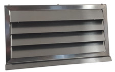 Edelstahl Wetterschutzgitter