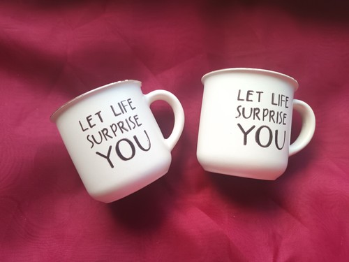 Kleine tasse becher - 2x,