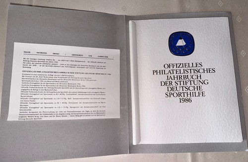 Sporthilfe jahrbuch 1986 - sporthilfe,