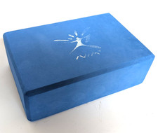 Yoga-Block blau, 23x15x8 cm