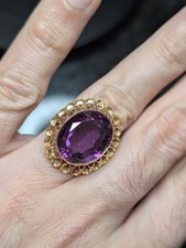 Alexandrit Ring 585  Rose Gold