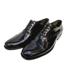 Herren Lack Schuhe Leder