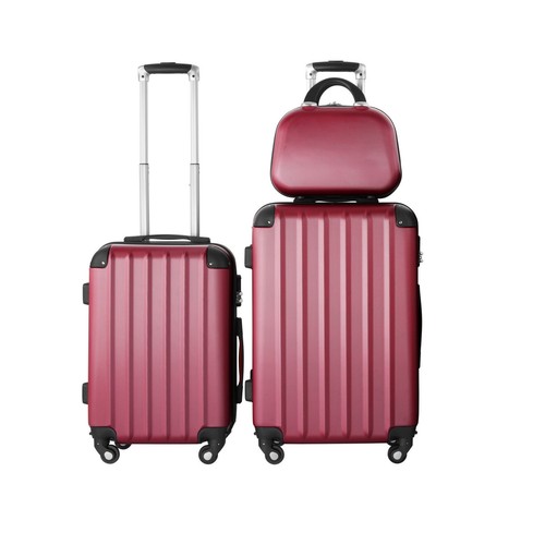3tlg reisekoffer set trolley - 3tlg,
