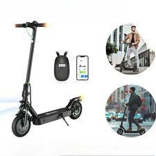 E-Scooter 10Zoll Elektroroller IPX4 E Roller bis 40KM 120KG S9MAX