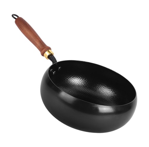 Handgehämmerter gusseisen wok - handgehämmerter, gusseisen-wok