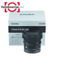 SIGMA 17mm F/4.0 DG DN Contemporary E-Mount - Objektiv - Weitwinkel (S0258)