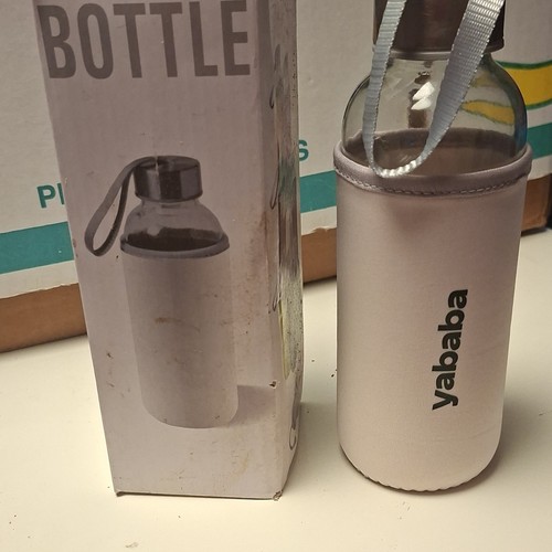 Yababa glas wasserflasche - glas,