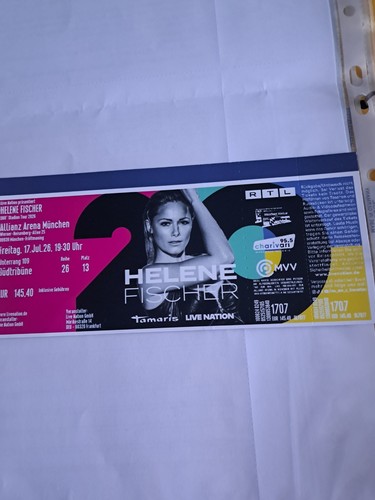 Helene fischer ticket - fischer, 1
