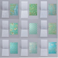 3D Prägung Ordner Rand Rahmen