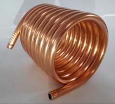 Spirale Kupferrohr 10x1mm aus