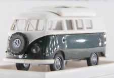 Brekina 1:87 VW A.S.S T1 T1b Bus Bulli Campingbus Weiß Dunkelgrün 3268 OVP MiB