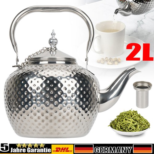 2000 teekanne edelstahl - teekanne,