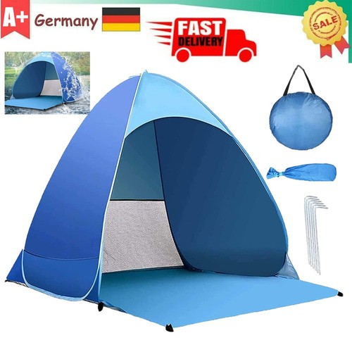 Pop strandmuschel mit uv - pop-up,