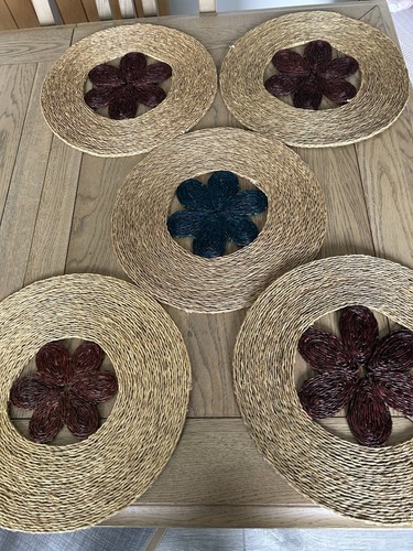 Raffia stroh korb blume - korb,