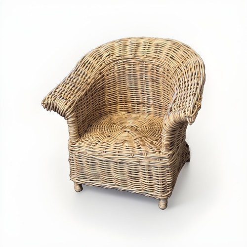 Puppensessel rattan - puppensessel,