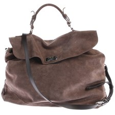 Schultertasche Marni Braun