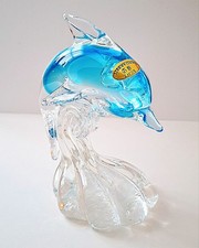 Delfin, Glasfigur, Handarbeit