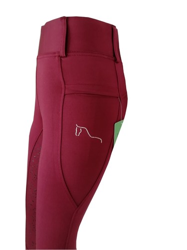 Damen reitleggings silikon - reitleggings,