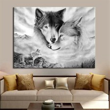 Wald Wolf Tier Kunst Leinwand