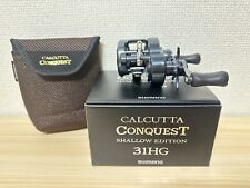 Baitcastrolle 24 CALCUTTA CONQUEST Shallow Edition 31HG Linksangeln IN BOX