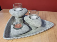 Party Lite Votivkerzenhalter "Living Stones" P8547