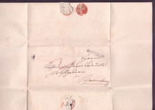 Vorphilabrief Faltbrief mit