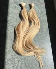 Echthaar Schnitthaar Zopf 52cm